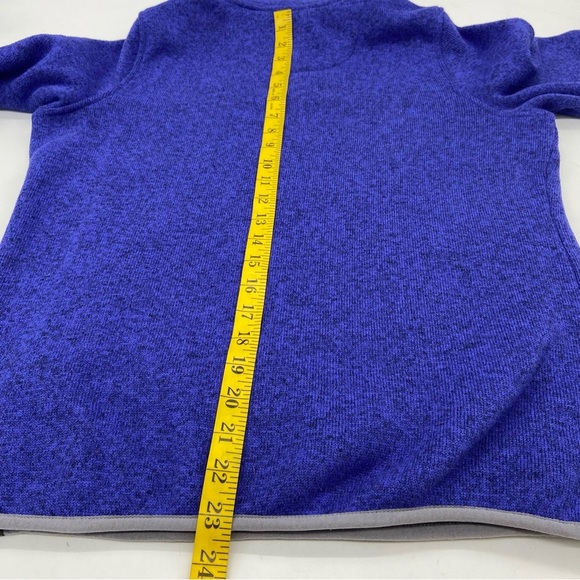 L. L. Bean Sweater Fleece Pullover Purple Size Small - Picture 12 of 14